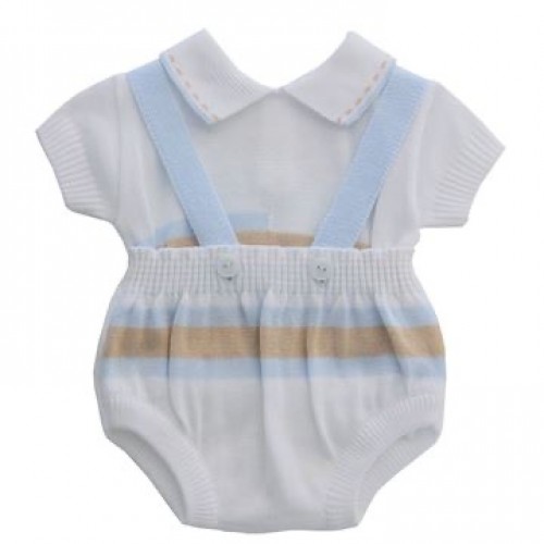 Baby boys knitted 2 piece set 